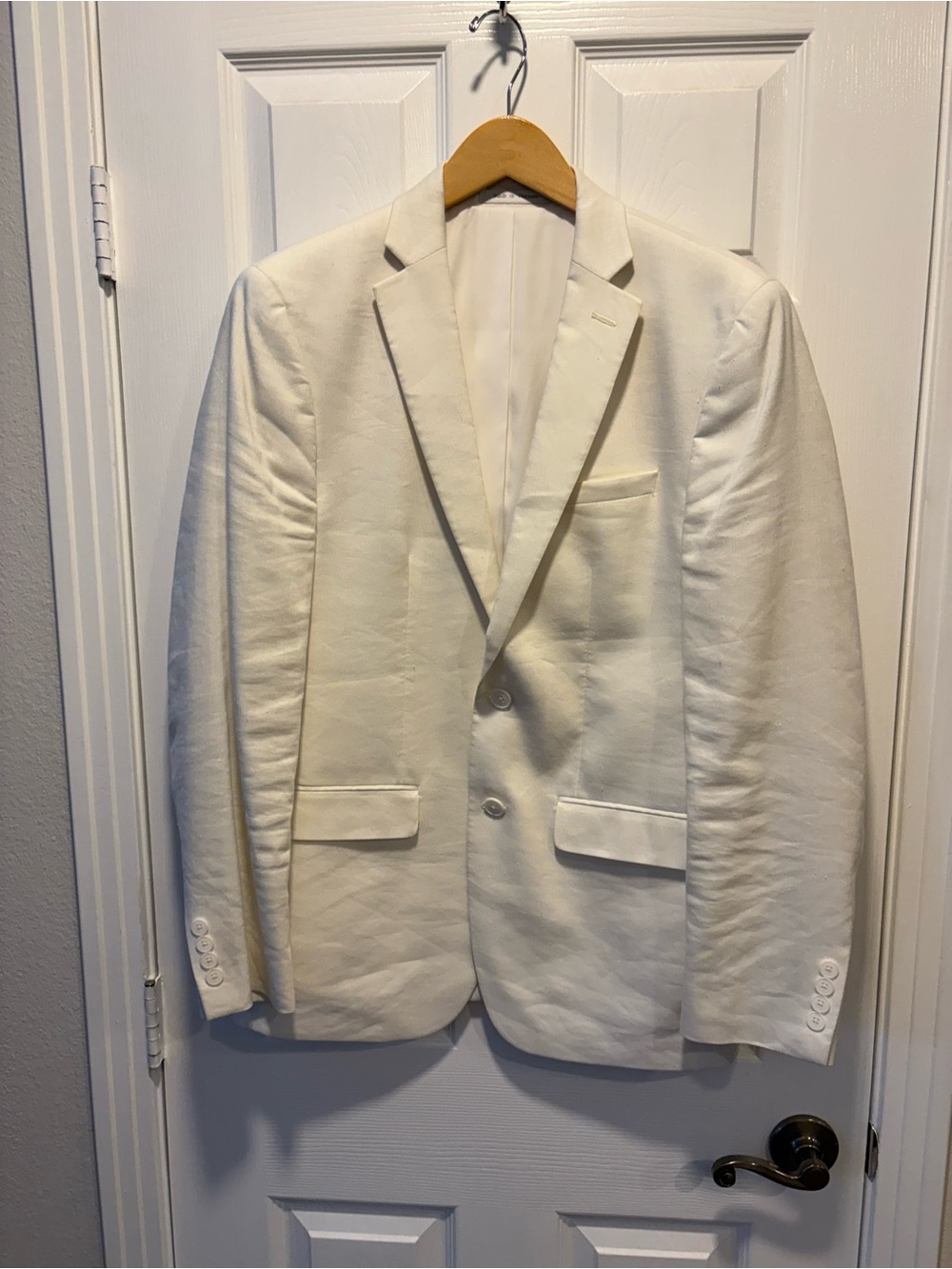 Van Heusen Off-White Lightweight Shirt Jacket